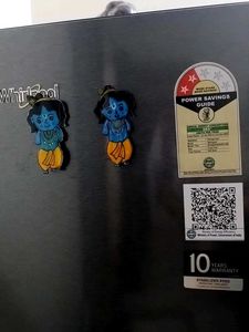 Little Krishna fridge magnet