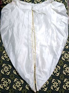 Vastramay Elegant White Dhoti Pant
