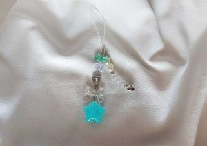 AQUA 💚💙 PHONE CHARM