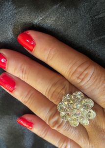 Statement Flower Cocktail Ring