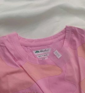 Cute Pink Patterned Tee