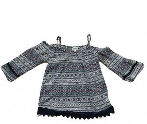 Semi Sheer Boho Top