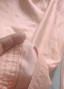 Peach Embroidered Pakistani Kurta Set