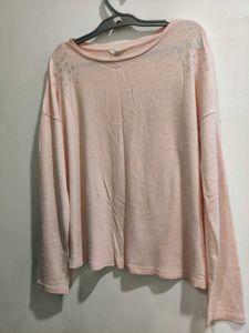Pink Long Sleeve Top
