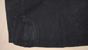 Black Denim straight Jeans