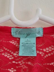 Pink Lace Sleeveless Top