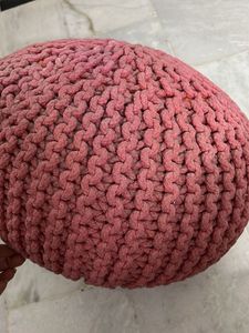 Pink Modern Pouf/Puffy For Living Room