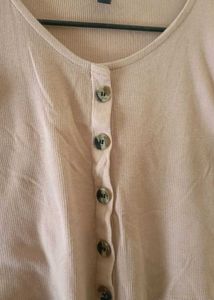 Beige Tank Top