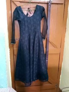Black Colour Only Anarkali Suit For Women