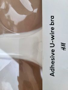H&amp;M Dark NUDE Adhesive BRA in CUP B/C