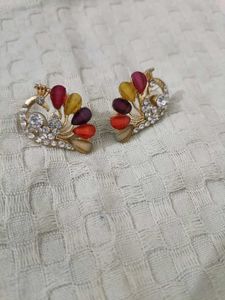 Peacock Earrings