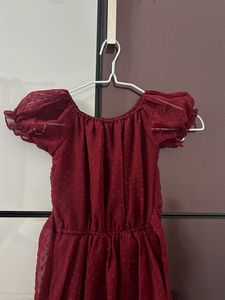 Georgette Fit &amp; Flare Midi Dress