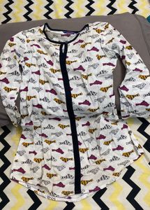 Bird Print Shirt