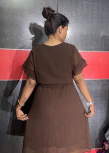 Brown Dress