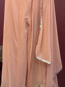 the pink plazo set