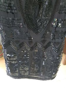 Black Sequin Dress