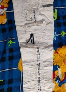 Off-White Style Boys Pants