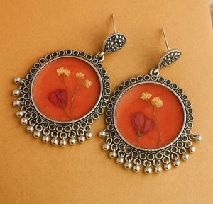 Real Flower Earring
