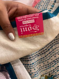 Embroidered Silk Phulakri Dupatta