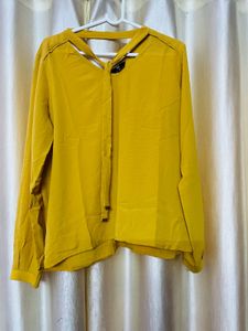 FIG Mustard Yellow Top
