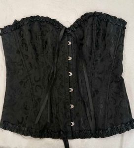 Elegant Black Corset Top