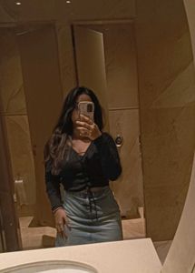 Black Long Sleeve Top