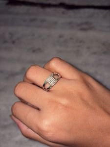 Silver Rings Pretty In Green