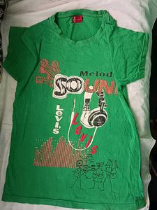 t shirts green colour