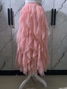 Pink Tulle Skirt