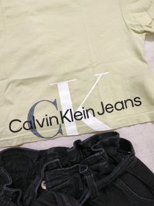 Crop Top With Shorts