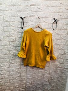 Style with swagidy 🎁 🌷Mustard Cardigan wit