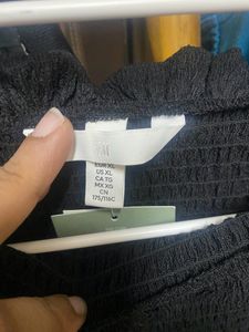 H&amp;M Plus Siz New Dress With Small Shrug And Short