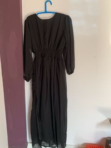 Elegant Black Maxi Dress