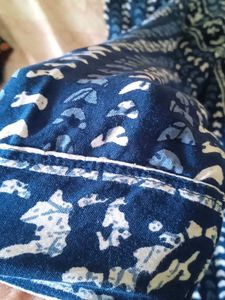 Elegant Blue Printed Kurta