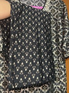 Libas Ethnic Grey Kurta Sets &amp; Dupatta