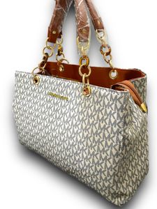 MK Ring Tote Bag (White)