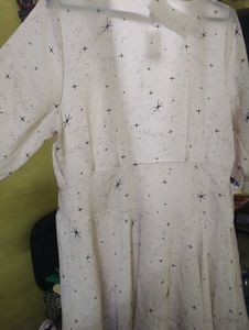 White Fit Flare Jacket Dress 👗