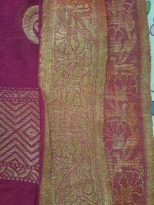 Meroon Silk Saree