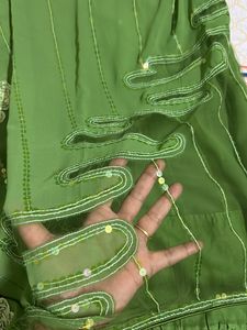 Net Gota Work Saree