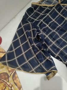 Stylish Plaid Kurta