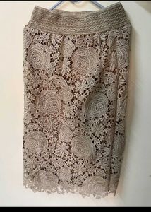 Lace Pencil Skirt