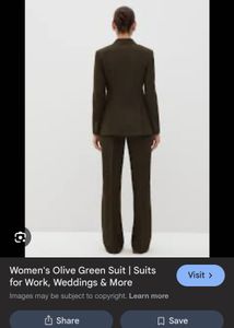 ZARA BASIC LIMITED EDITION Brown Career Pants