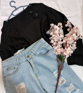 🎁 Buy1 Get1 Free Ribbed Button-Down Sweater G