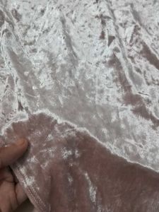 Velvet Bodysuit Pink