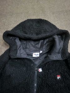 Black fleece hoddie