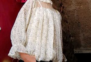 Floral Yellow Georgette Top...