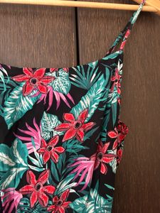 Tropical Floral Romper