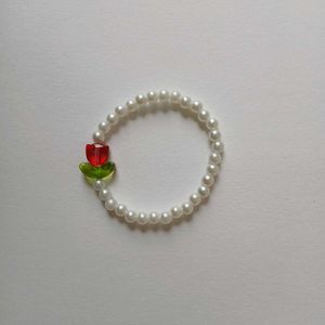 Tulip Beaded Bracelet Set Of 5