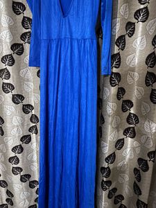 Deep Neck Gown For Women