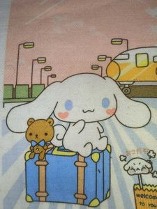 Cute Cinnamoroll in airport Tshirt CustomMade
